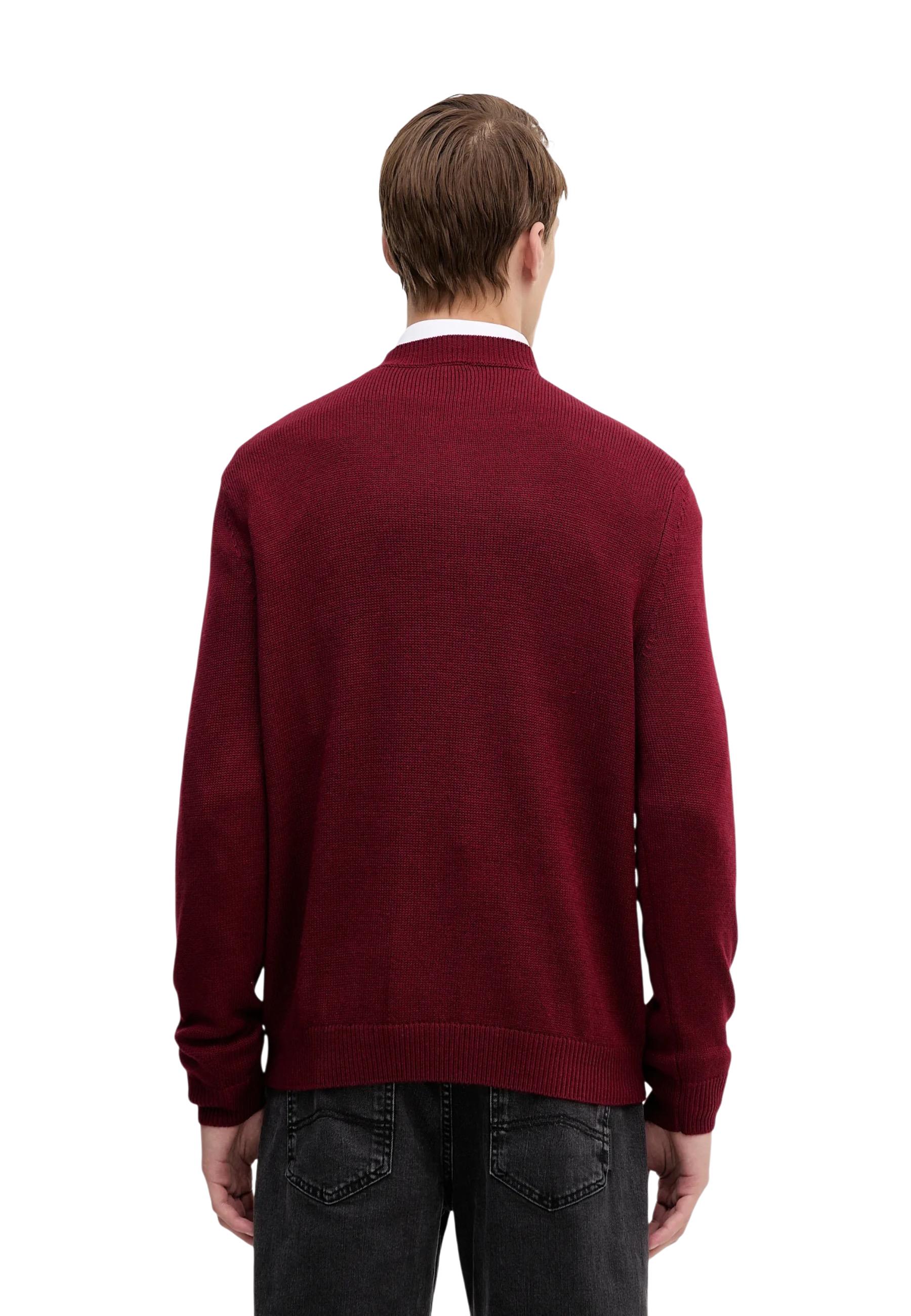 Armani Exchange Pull homme — bordeaux