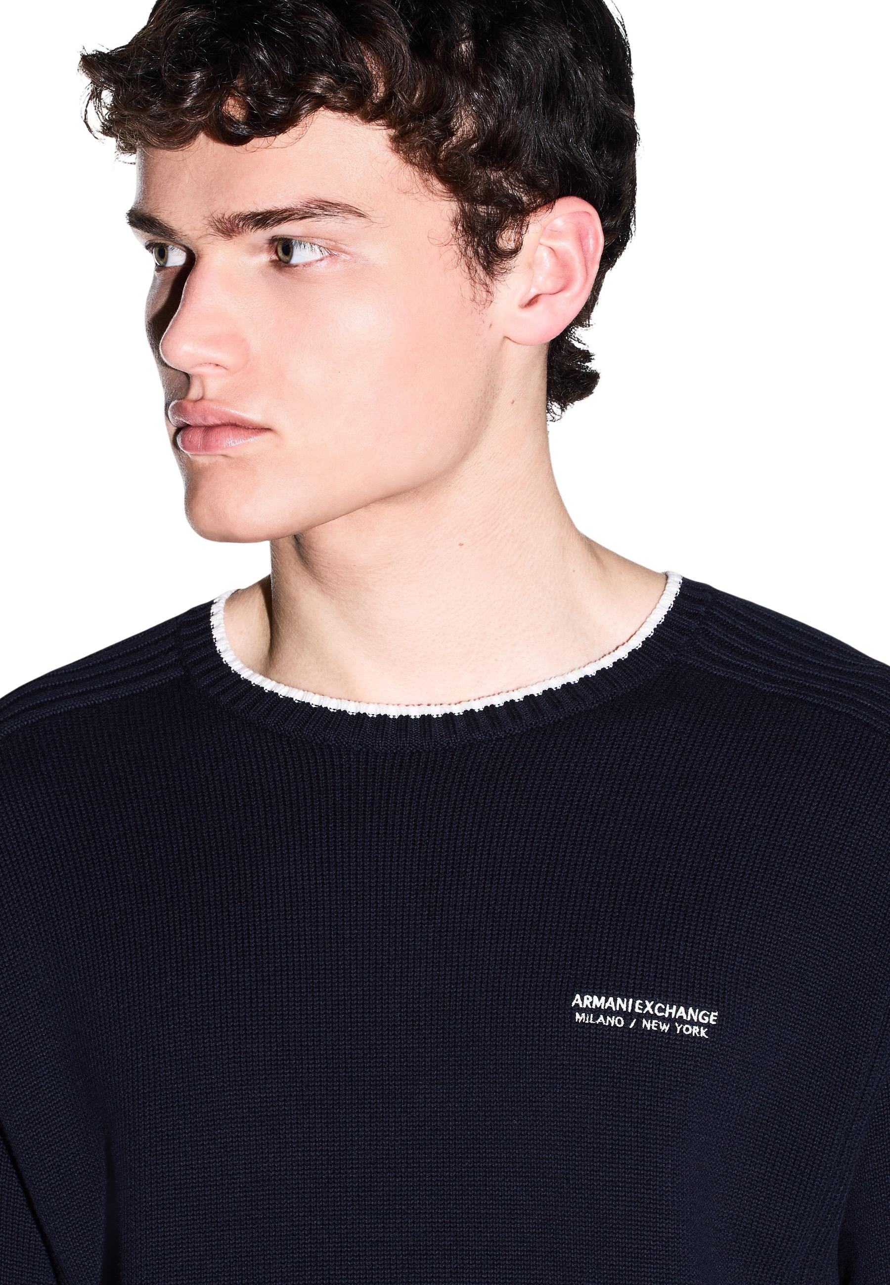 Armani Exchange Pull homme — blue