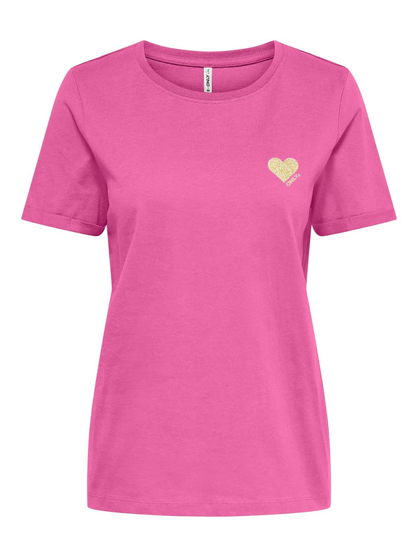 Only T-shirt femme — pink
