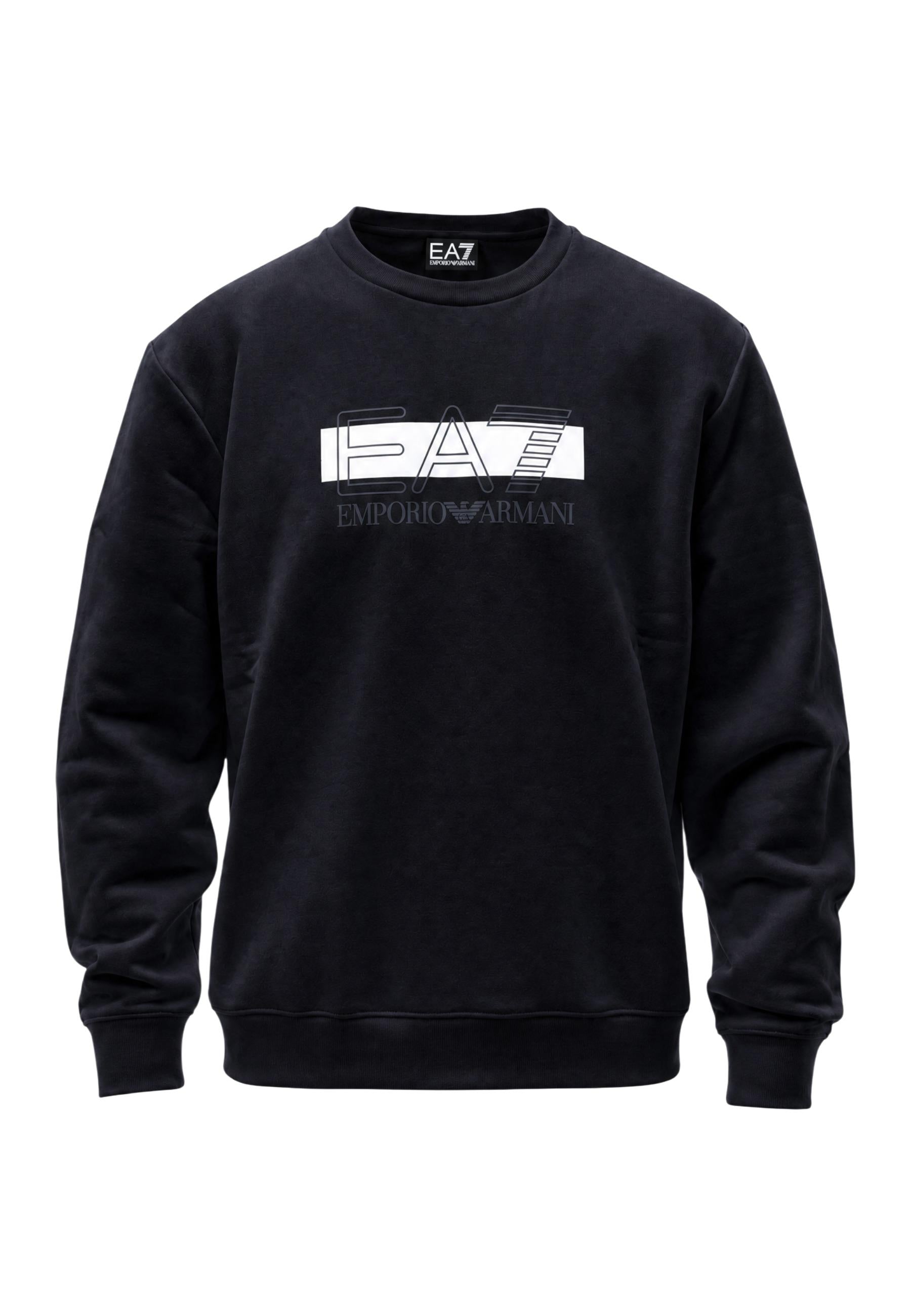 Ea7 Sweat homme Sweatshirts — black