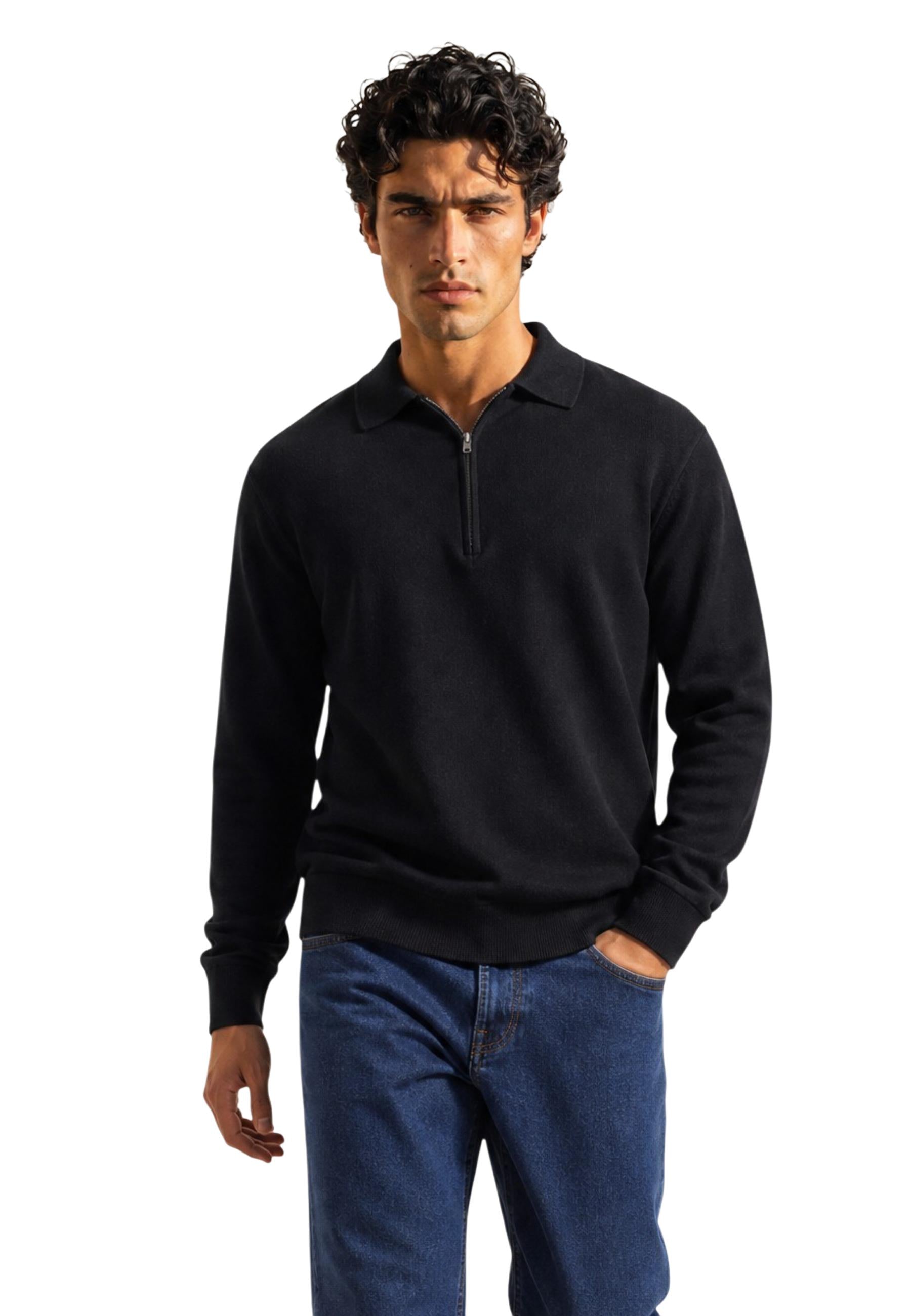 Rains Pull homme — black