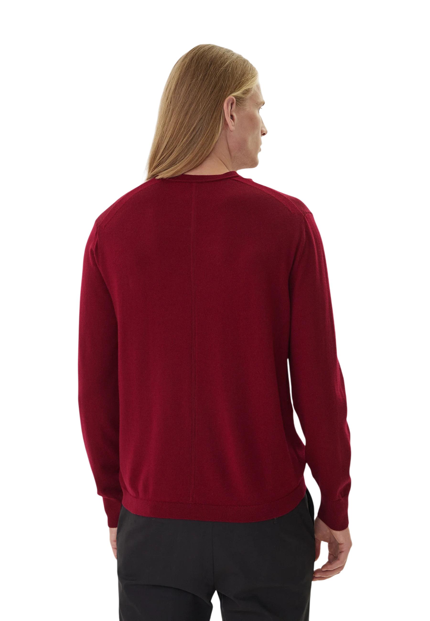 Calvin Klein Pull homme — bordeaux