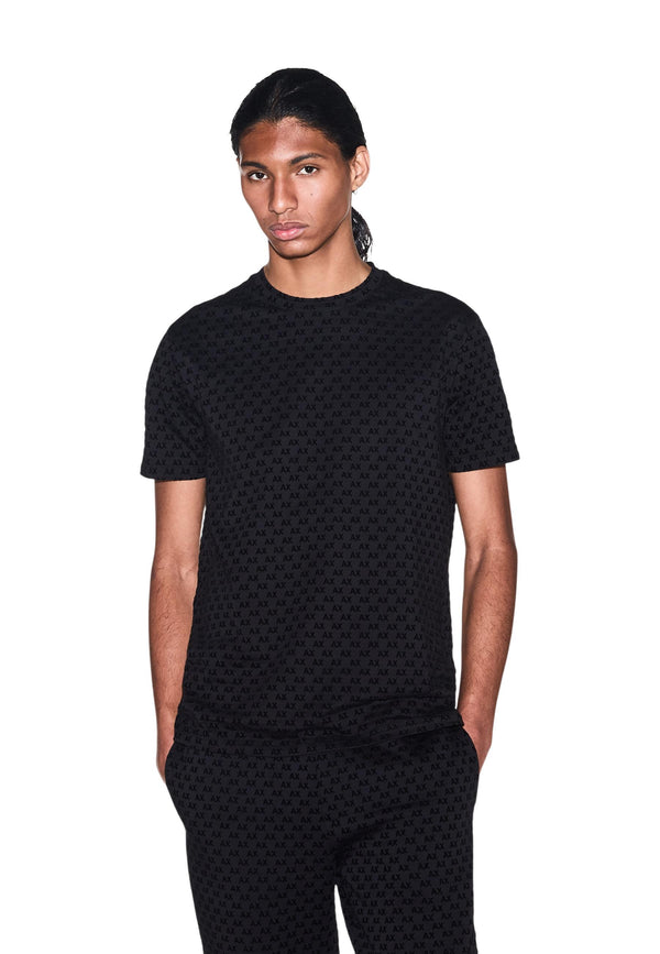 Armani Exchange T-shirt homme — black