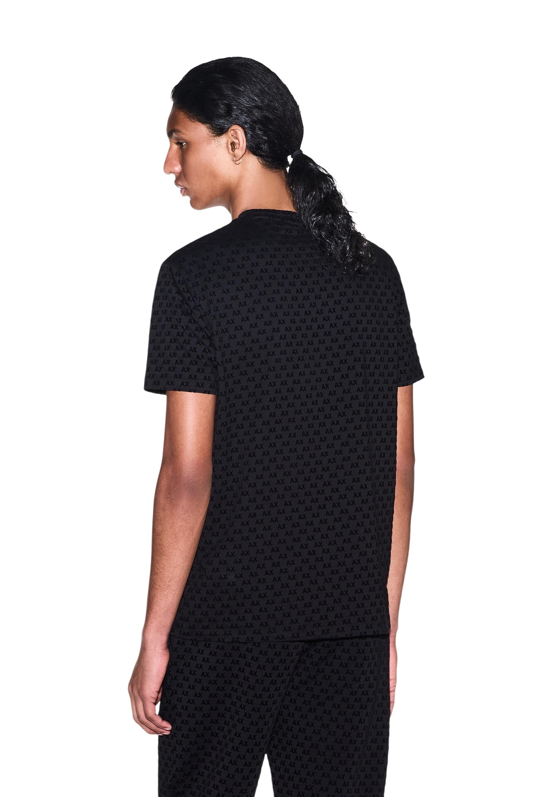 Armani Exchange T-shirt homme — black