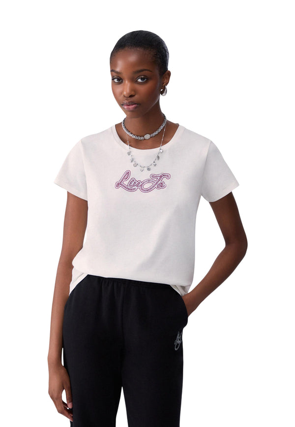 Liu Jo T-shirt femme — white