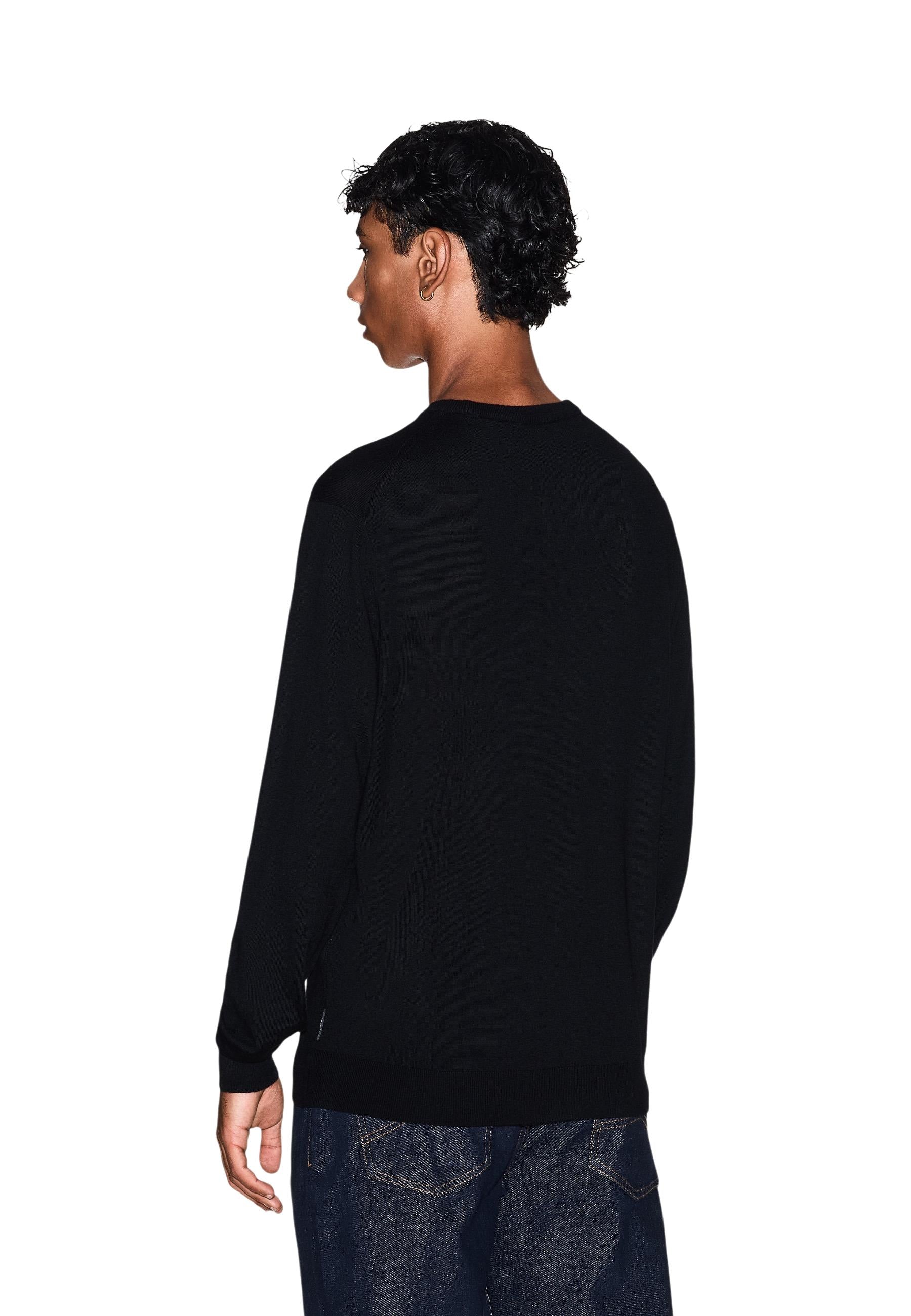 Armani Exchange Pull homme — black