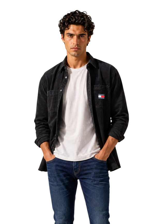 Tommy Hilfiger Jeans Chemise homme Chemises — black