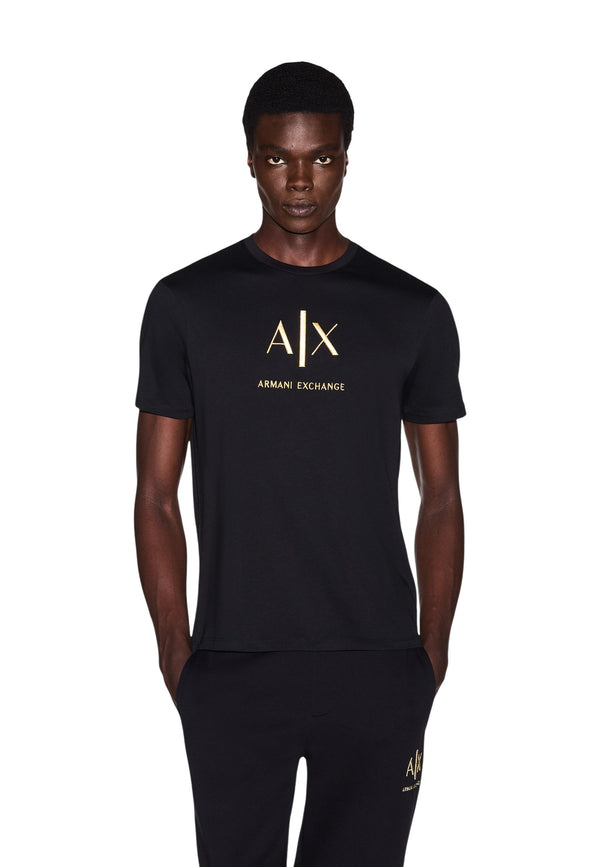 Armani Exchange T-shirt homme — black