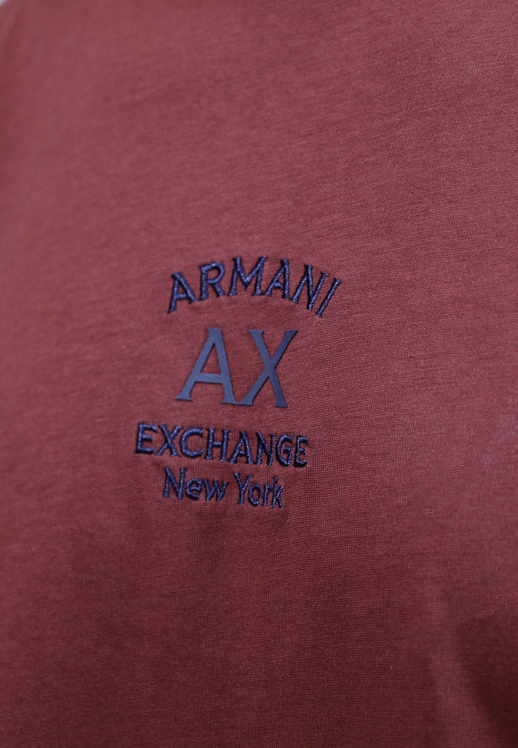Armani Exchange T-shirt homme — red