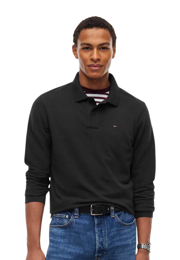 Tommy Hilfiger Jeans Polo homme — black
