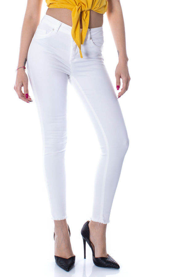 Only Pantalon femme Pantalons — white