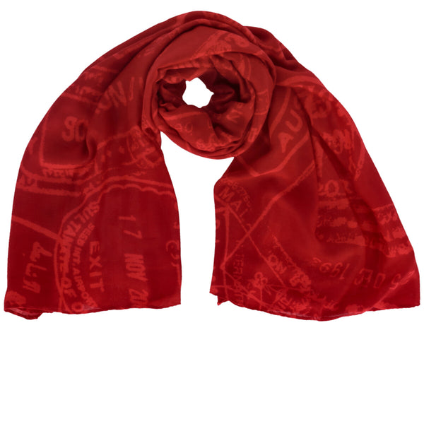 Alviero Martini Accessoire femme Echarpes — red