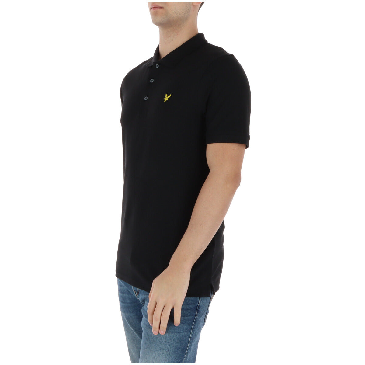 Lyle & Scott Polo homme — black