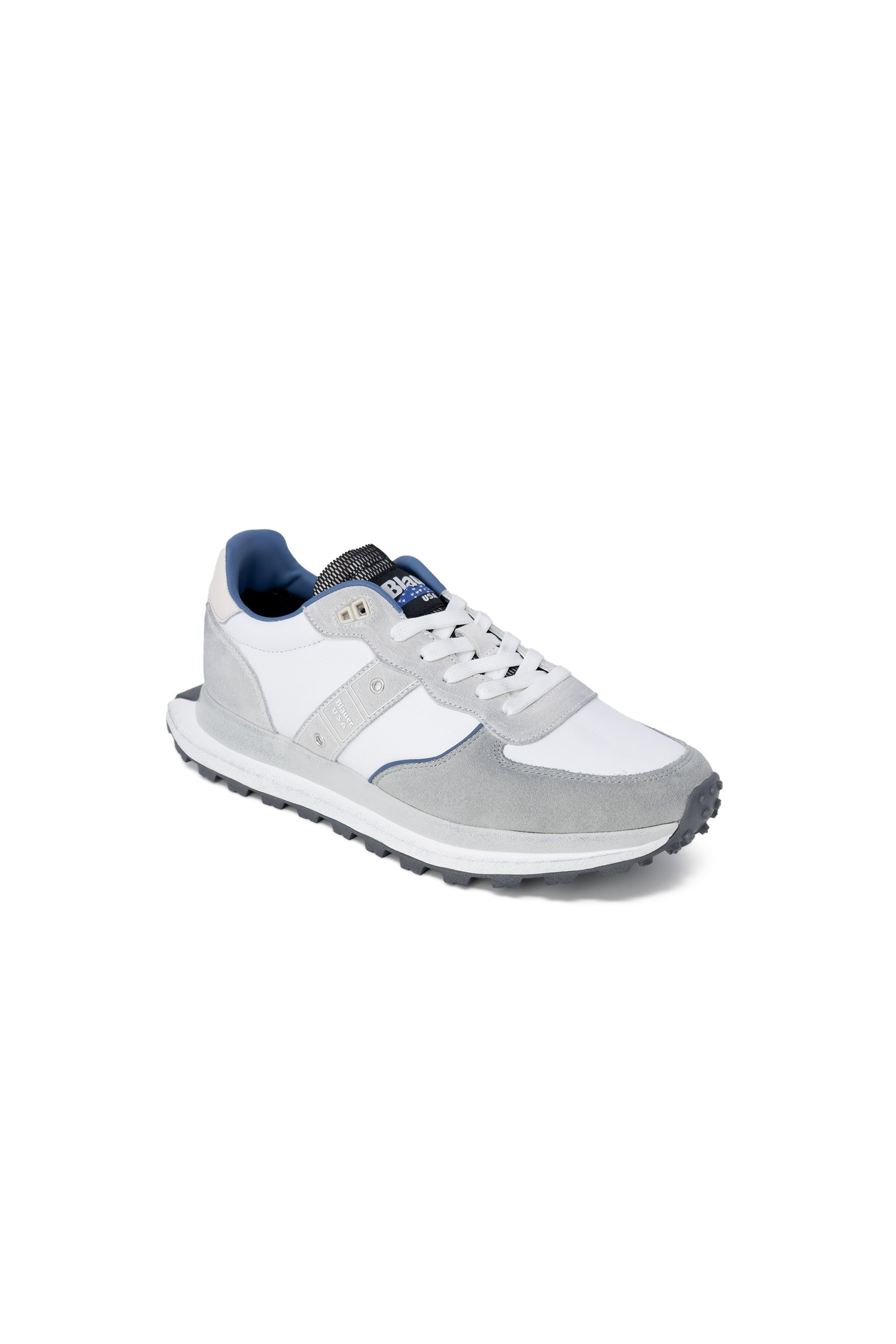 Blauer. Baskets homme — grey