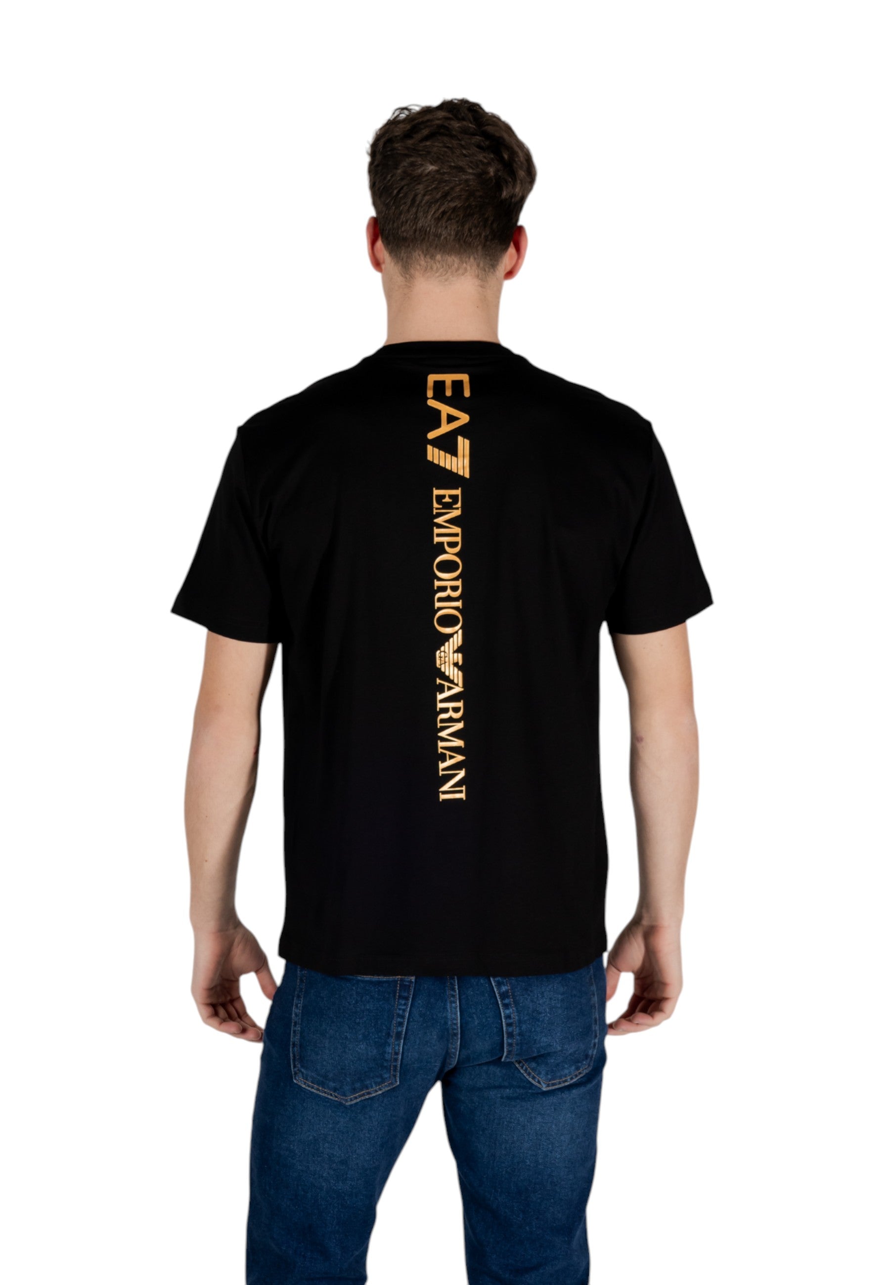 Ea7 T-shirt homme — black