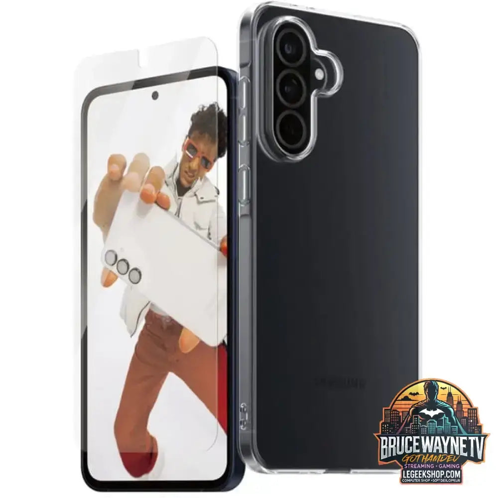 PanzerGlass Fashion 2-in-1 Set transparent, Samsung Galaxy A56 5G - PanzerGlass - vue 3