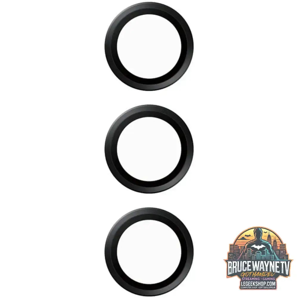 PanzerGlass Hoops Kameraschutz, Schutzfolie schwarz/transparent, Samsung Galaxy S24 Plus - PanzerGlass - vue 2