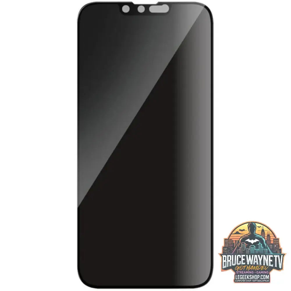 PanzerGlass Privacy Displayschutz Ultra-Wide Fit, Schutzfolie transparent, iPhone 16e / 14 / 13 / 13 Pro, EasyAligner - PanzerGlass - vue 2