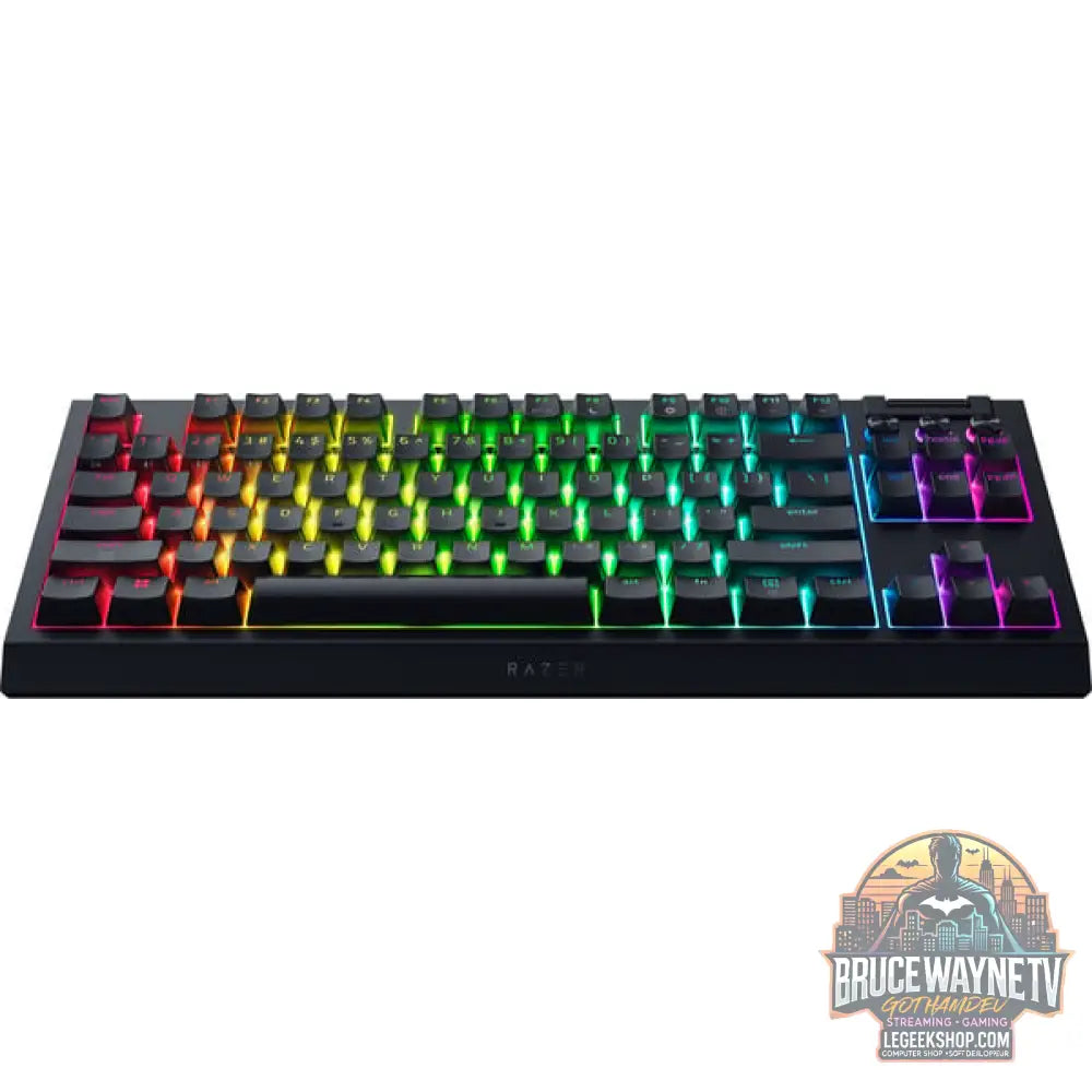 Razer BlackWidow V4 TKL HyperSpeed, clavier gaming - vue 2
