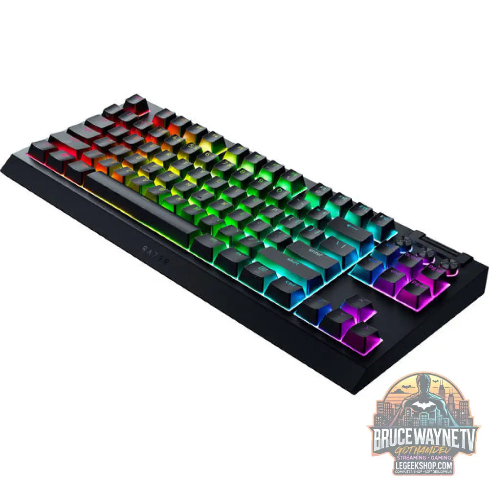 Razer BlackWidow V4 TKL HyperSpeed, clavier gaming - vue 5