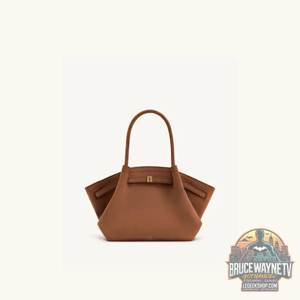 Sac Boulettes Femme JW PEI - Grande Capacité Bandoulière Fourre-Tout - Marron grand format - Sac à Main Femme
