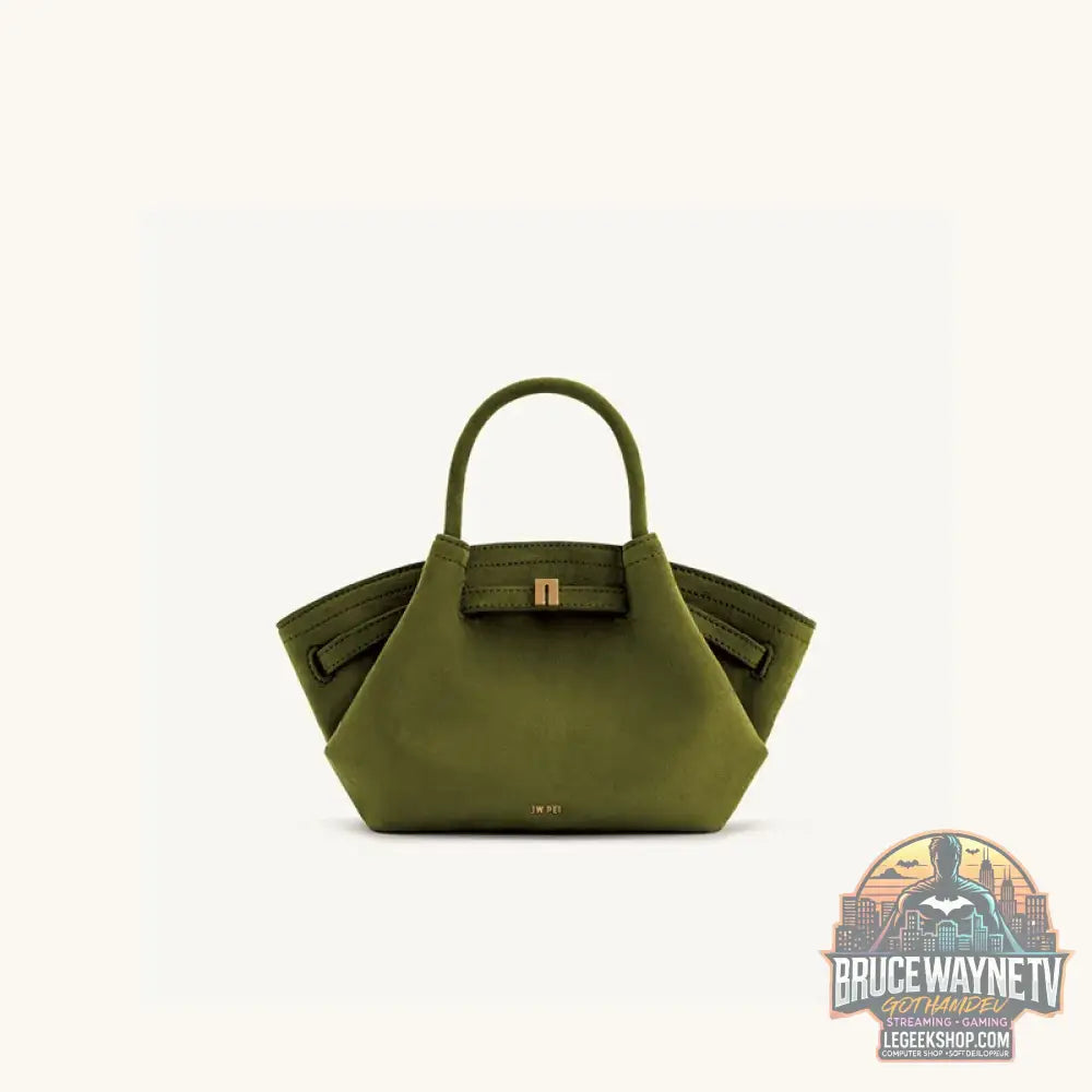 Sac Boulettes Femme JW PEI - Grande Capacité Bandoulière Fourre-Tout - vert S - Sac à Main Femme