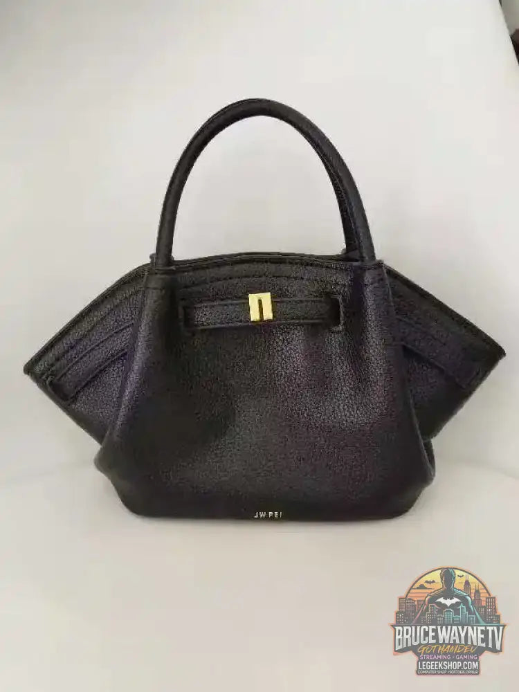 Sac Boulettes Femme JW PEI - Grande Capacité Bandoulière Fourre-Tout - Cuir noir S - Sac à Main Femme