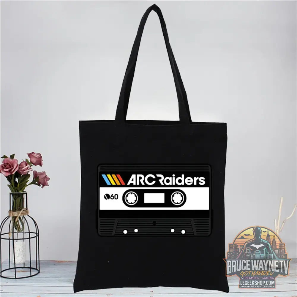 Sac Tote Bag Arc Raiders en Toile - Sac Shopping Gaming Réutilisable - D - Sacs & Accessoires Gaming