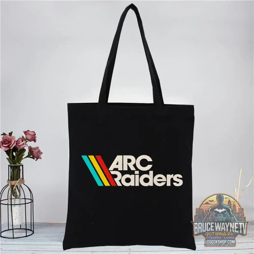 Sac Tote Bag Arc Raiders en Toile - Sac Shopping Gaming Réutilisable - H - Sacs & Accessoires Gaming