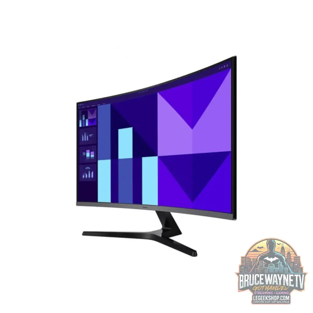 Samsung Essential Monitor S32D396GAU 32" Full HD VA 100 Hz - Samsung - vue 3