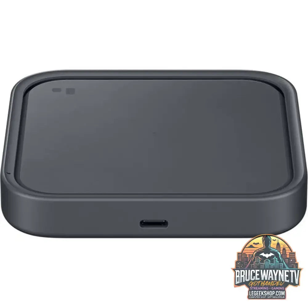 Samsung Wireless Charger Pad mit Schnellladeadapter EP-P2400T, Ladegerät dunkelgrau - Samsung - vue 3