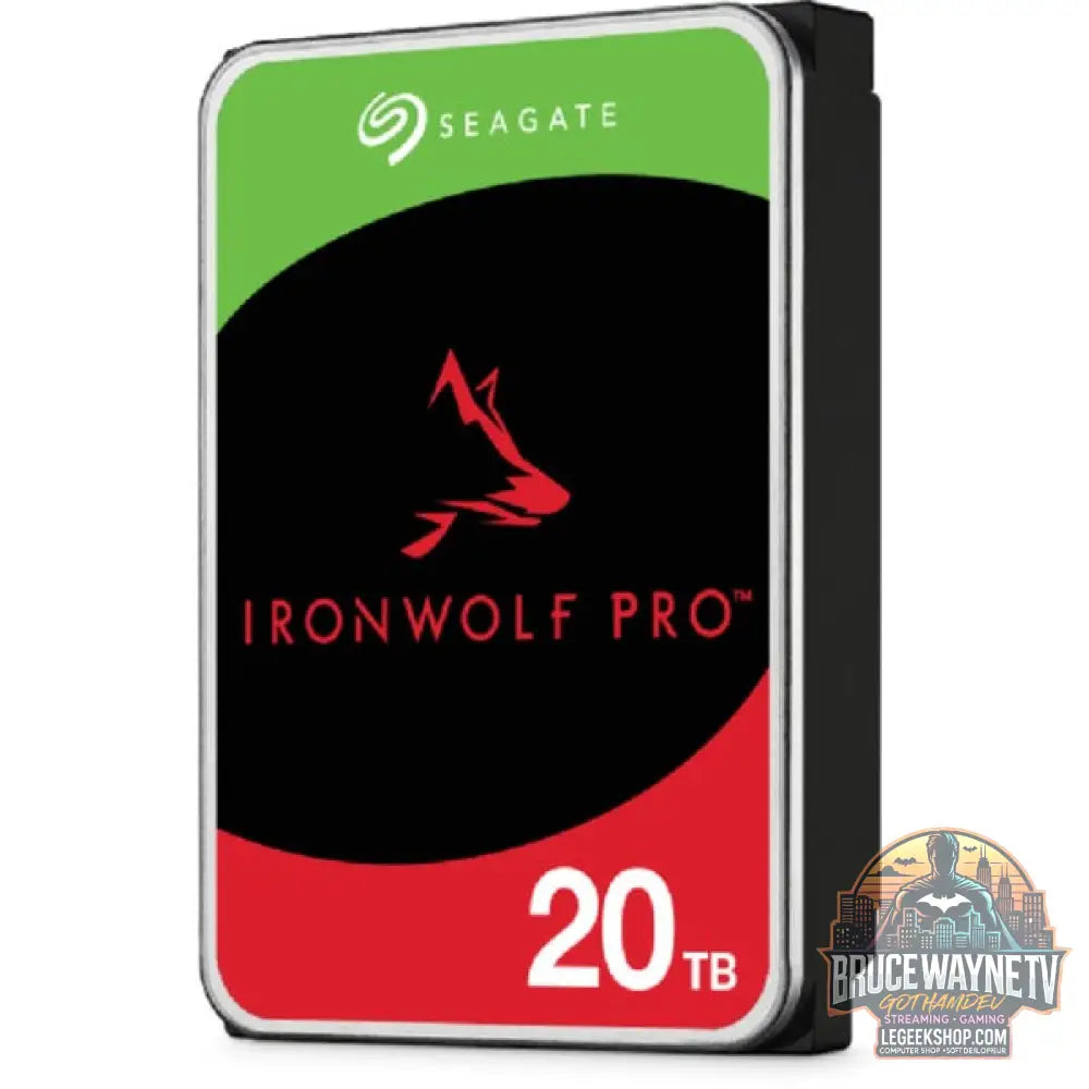 Seagate IronWolf Pro NAS 20 TB CMR, Festplatte SATA 6 Gb/s, 3,5" - Seagate - vue 12
