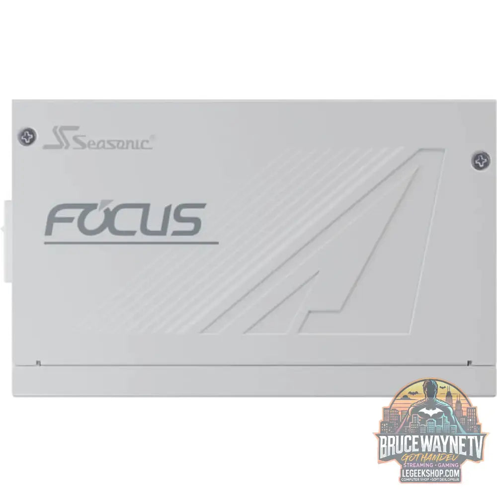 Seasonic FOCUS GX-1000 1000W ATX3.1 White Edition, alimentation PC - Seasonic - vue 7