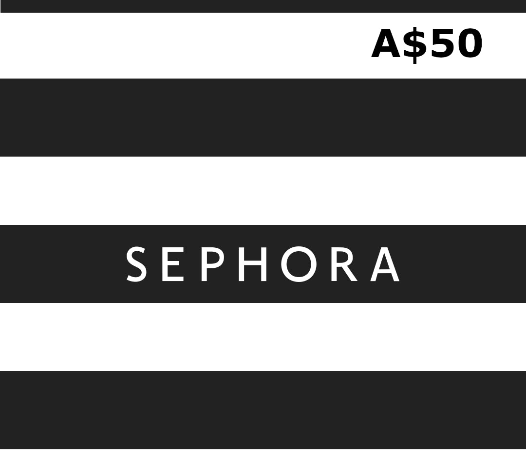 Sephora A$50 Gift Card AU