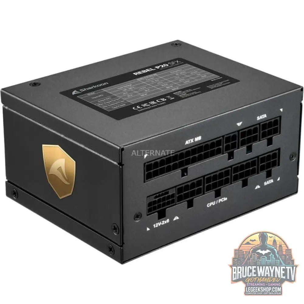 Sharkoon Rebel P20 SFX 750W, alimentation PC - Sharkoon - vue 4