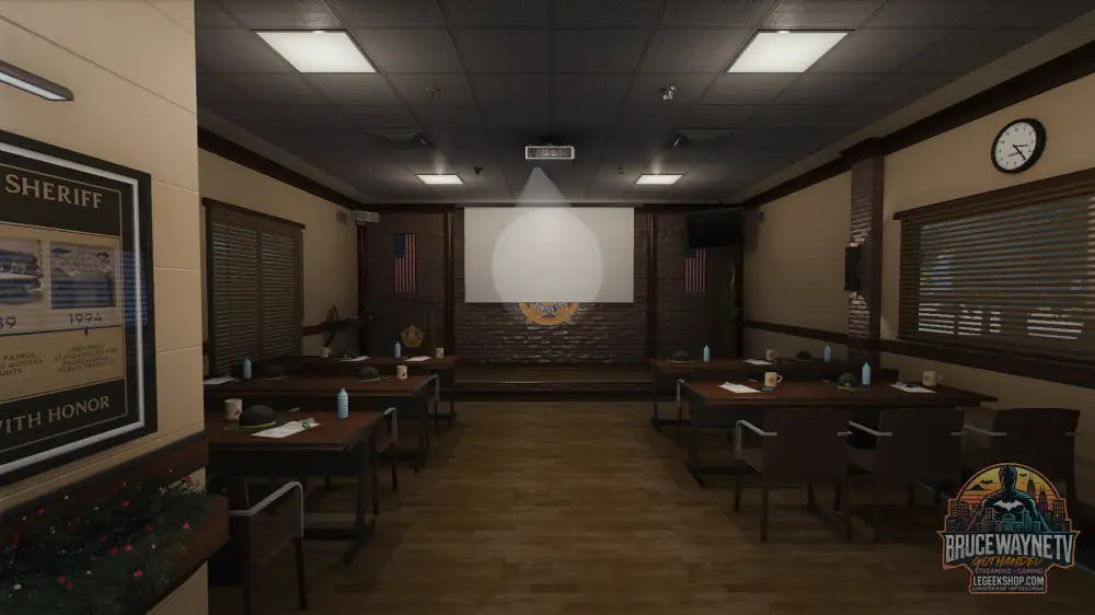 Sheriff Station et Hospital Sandy Shores MLO FiveM - 2 Batiments - Central Park - Textures Custom - FiveM MLO