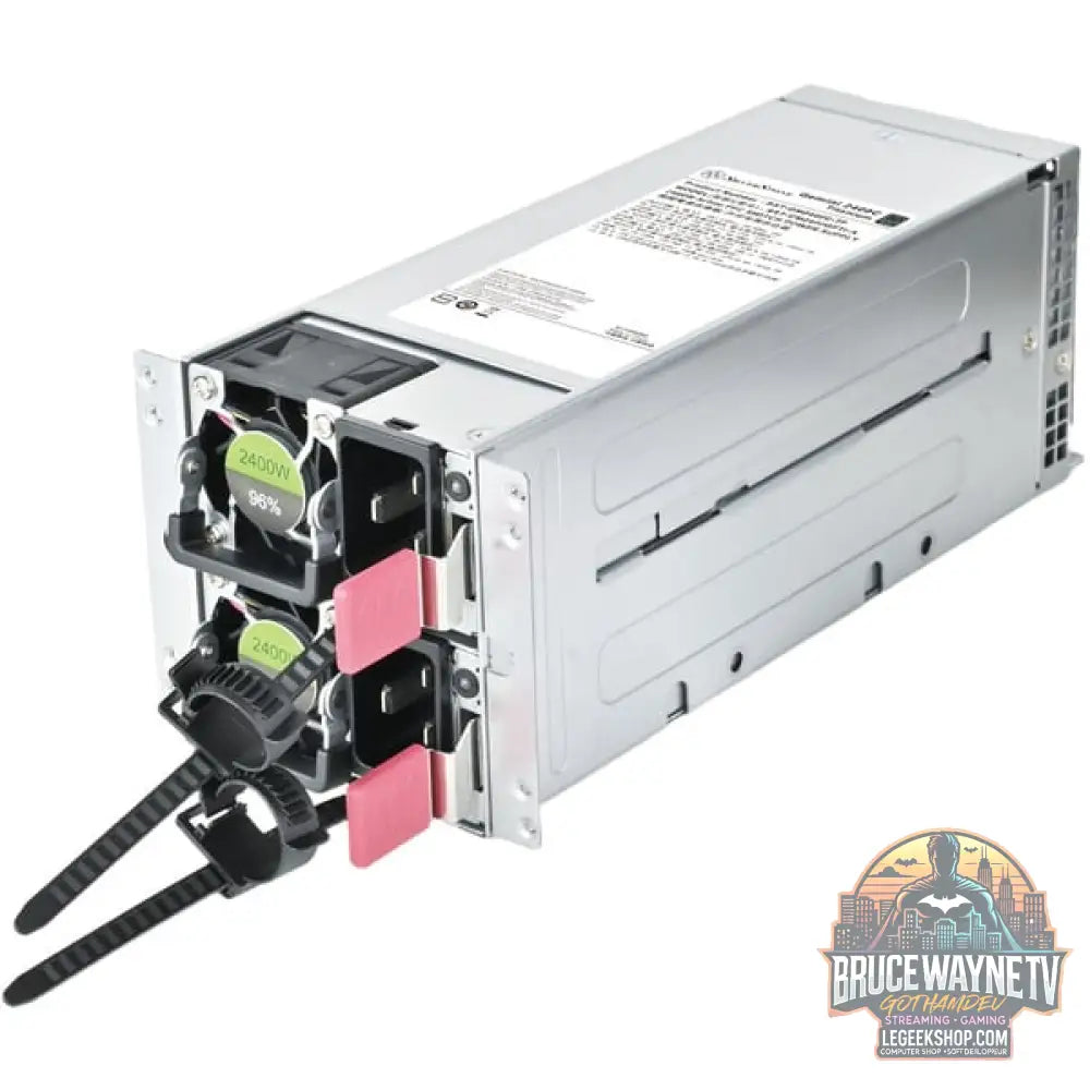 SilverStone Gemini 2400C Titanium (SST-GM2400C-TF), alimentation PC - SilverStone - vue 2