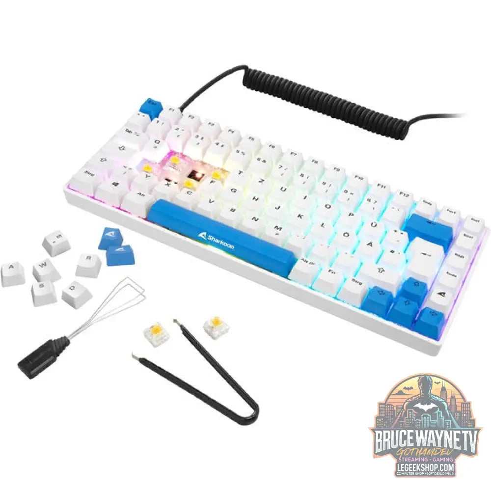 SKILLER SGK50 S3 PBT - Sharkoon - vue 7