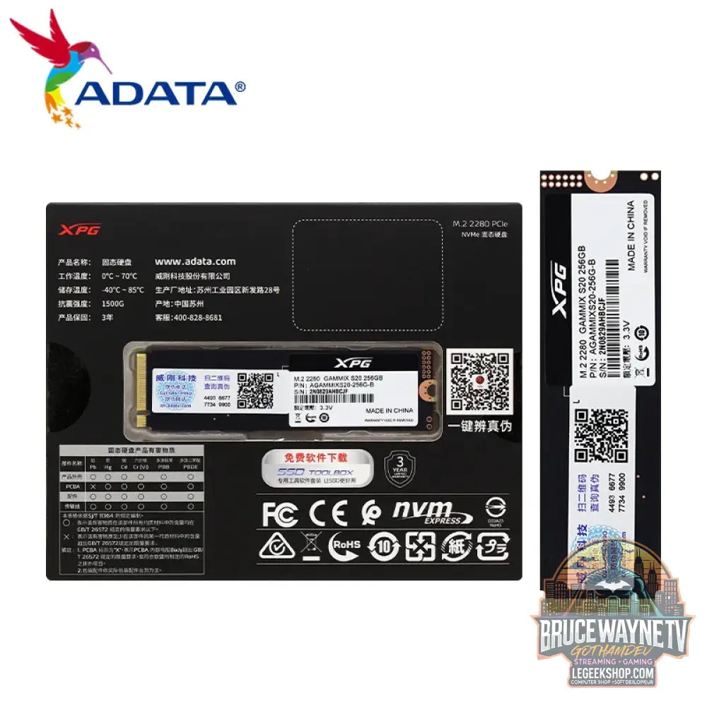 SSD NVMe ADATA XPG GAMMIX S50 PRO M.2 2280 PCIe Gen4x4 500GB 1TB 3D NAND TLC - SSD NVMe