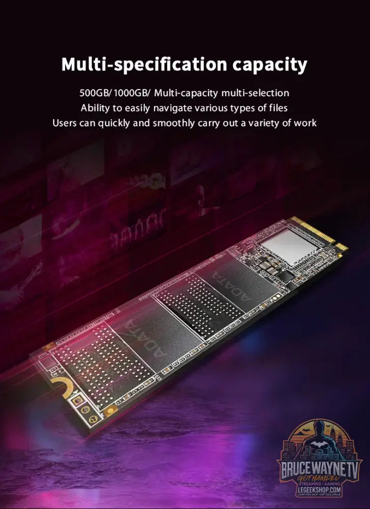 SSD NVMe ADATA XPG GAMMIX S50 PRO M.2 2280 PCIe Gen4x4 500GB 1TB 3D NAND TLC - SSD NVMe