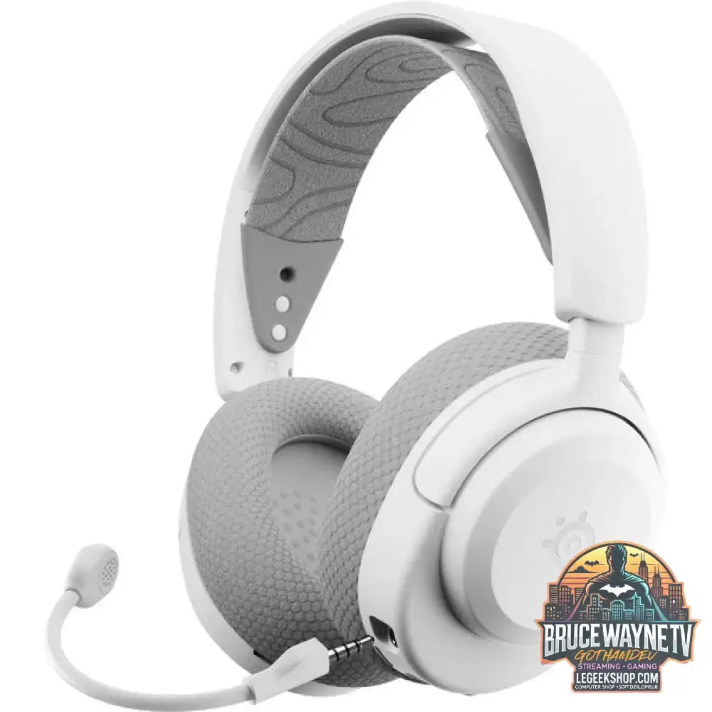 Arctis Nova 3P Wireless White - SteelSeries - vue 3