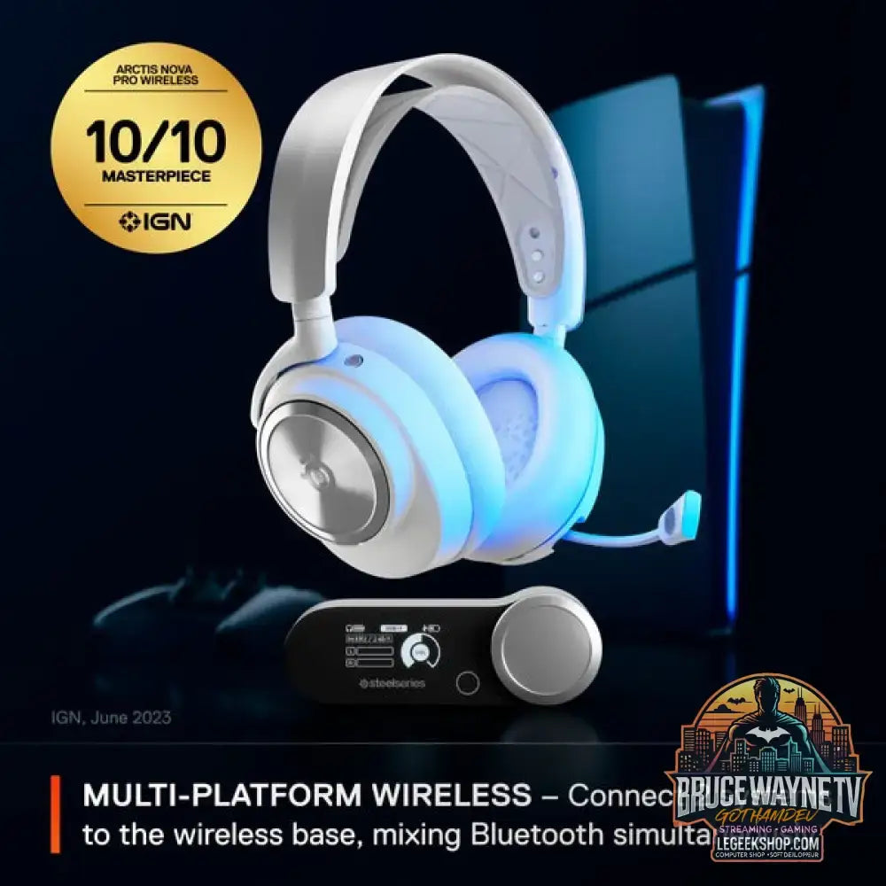 Arctis Nova Pro Wireless P - SteelSeries - vue 3
