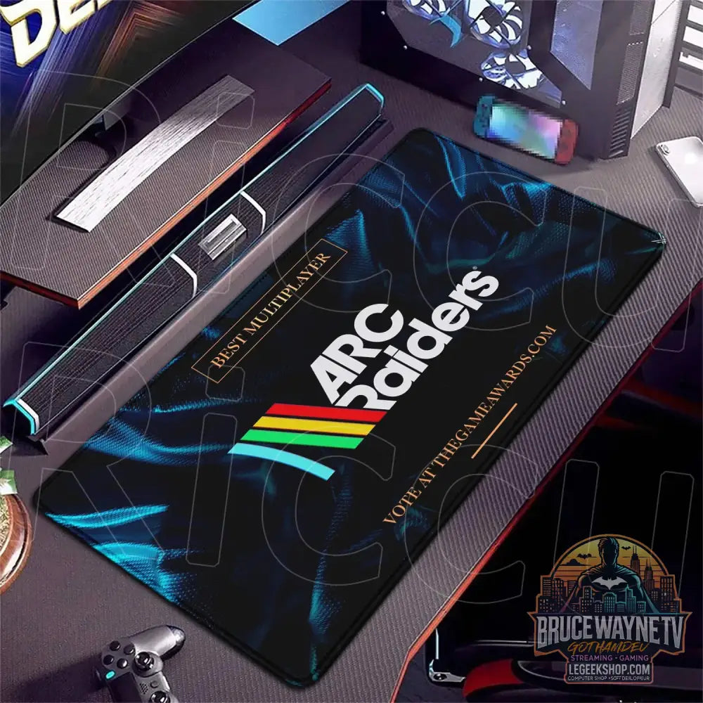 Tapis de Souris Arc Raiders HD XXL 80x40cm Gaming Antidérapant - Tapis de Souris