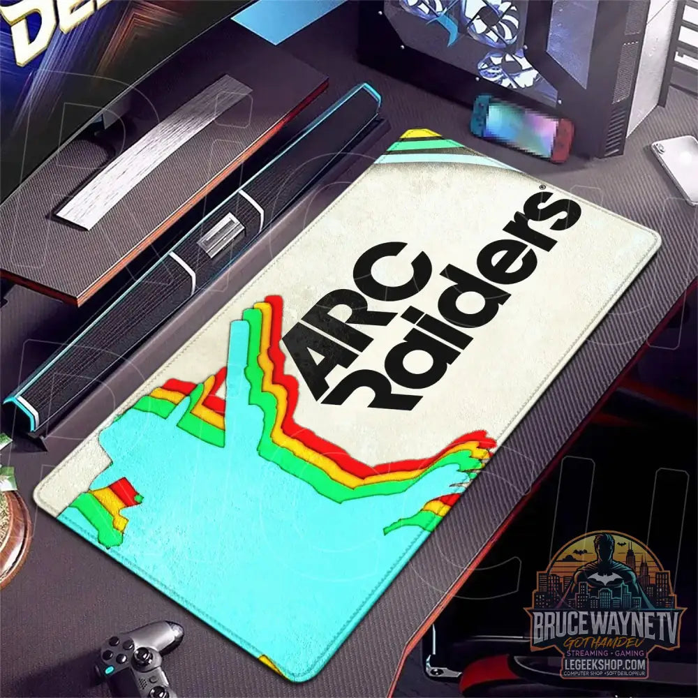 Tapis de Souris Arc Raiders HD XXL 80x40cm Gaming Antidérapant - A-25 / 80x35cm - Tapis de Souris