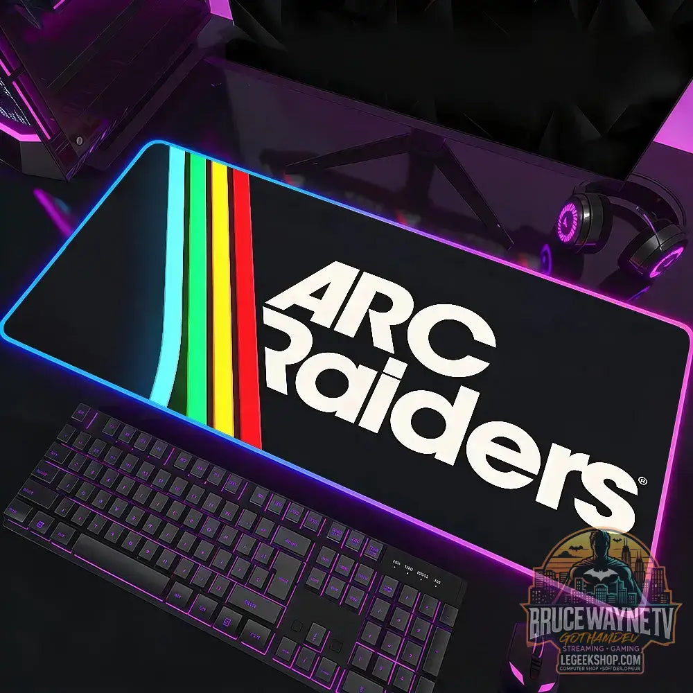 Tapis de Souris Arc Raiders LED RGB XXL Gaming Antidérapant - z2 / RGB300x350x3mm - Tapis de Souris