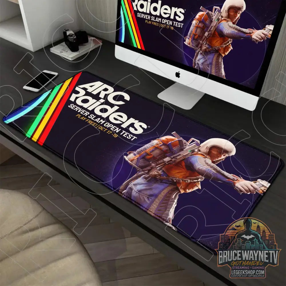 Tapis de Souris Arc Raiders XXL 900x400mm Gaming Antidérapant - R-3 / 1000x500x3mm - Tapis de Souris