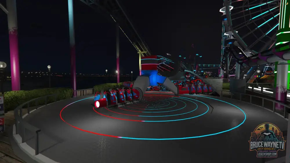 Theme Park FiveM Del Perro Pier - 9 Attractions - Standalone ESX QBCore - Tickets - Gestion Proprio - FiveM Script