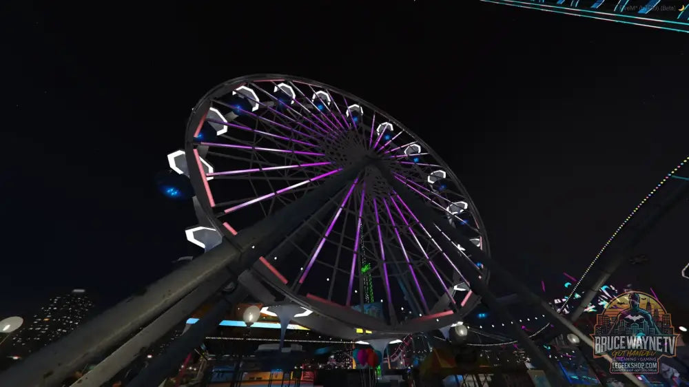 Theme Park FiveM Del Perro Pier - 9 Attractions - Standalone ESX QBCore - Tickets - Gestion Proprio - FiveM Script