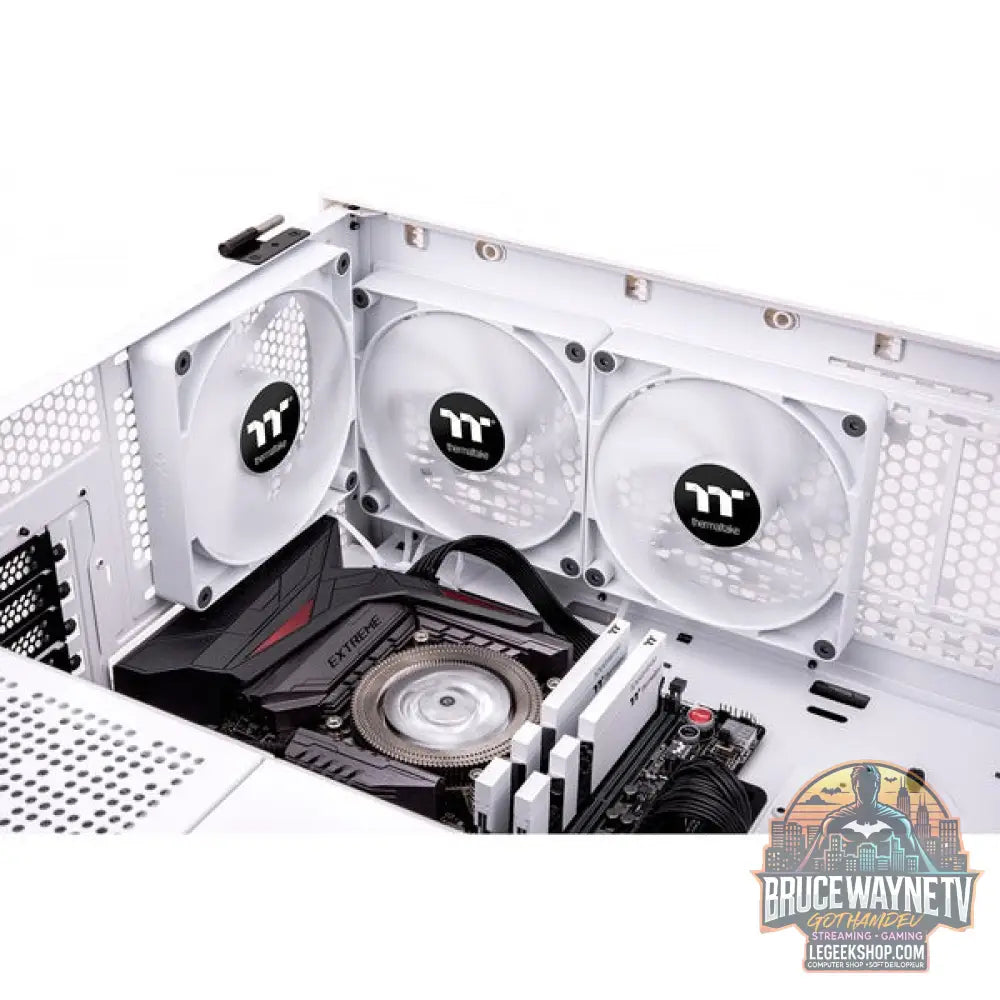 Thermaltake CT140 PC Cooling Fan White, Gehäuselüfter - Thermaltake - vue 8