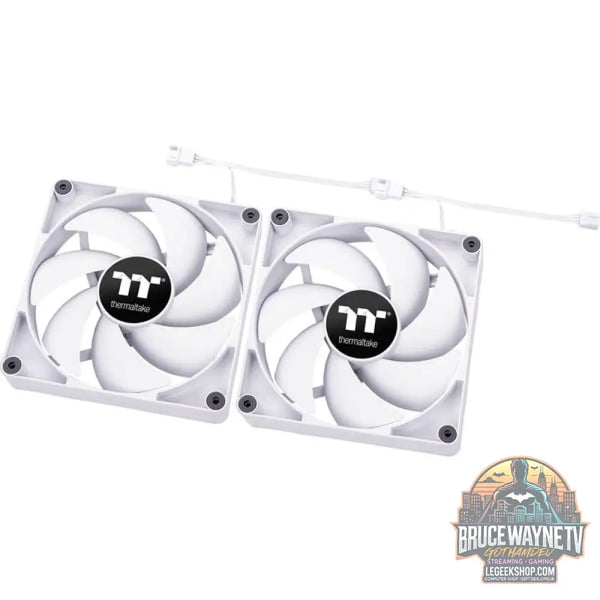 Thermaltake CT140 PC Cooling Fan White, Gehäuselüfter - Thermaltake